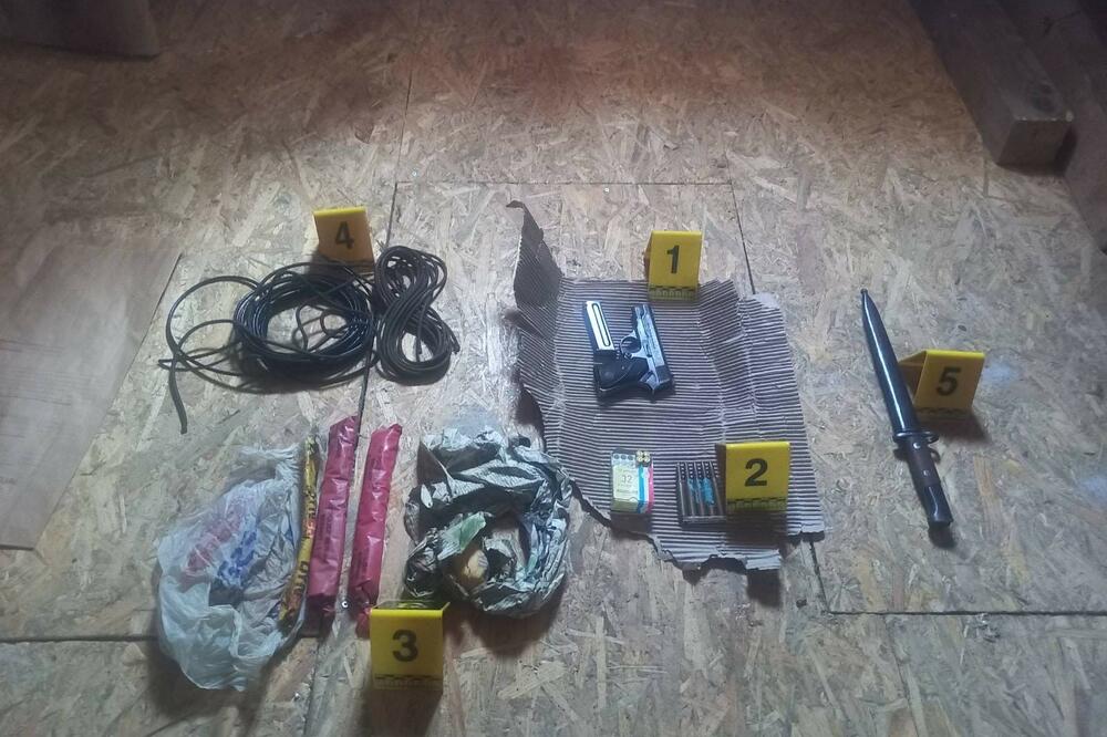 Fotografija koju su dostavili iz Uprave policije, Foto: Uprava policije