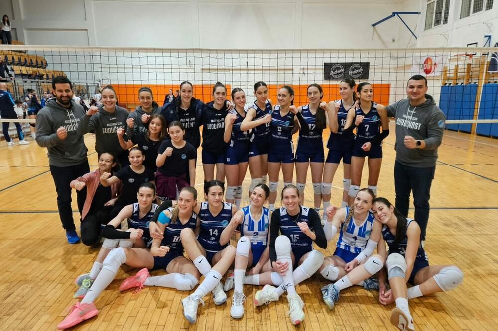 Slavlje odbojkašica Budućnosti, Foto: Instagram/budućnostvolley