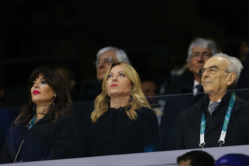 Đorđa Meloni na otvaranju Zimskih olimpijskih igara, Foto: REUTERS