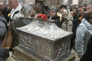 Состоялось празднование дня святого Трифона на открытом воздухе.