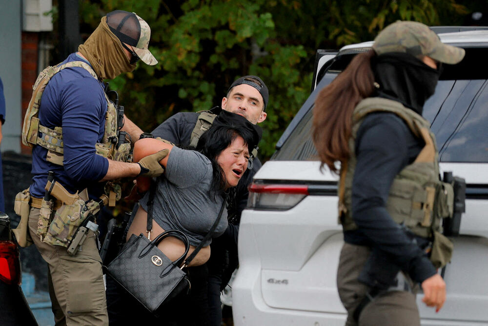 Hapšenje tokom akcije protiv imigranata u Masačusetsu