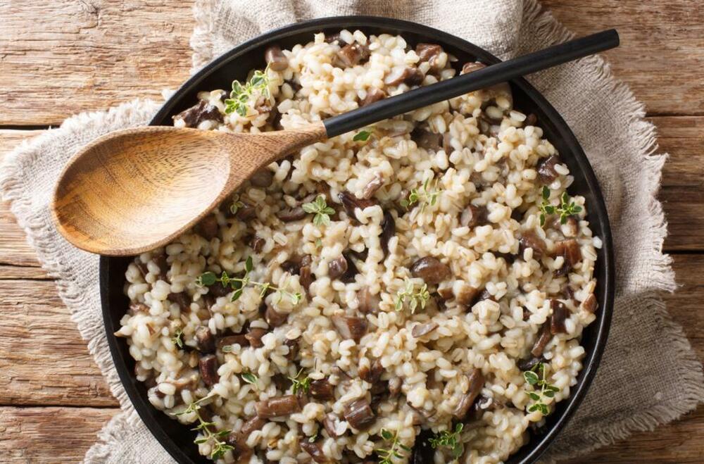 geršle sa pečurkama i parmezanom