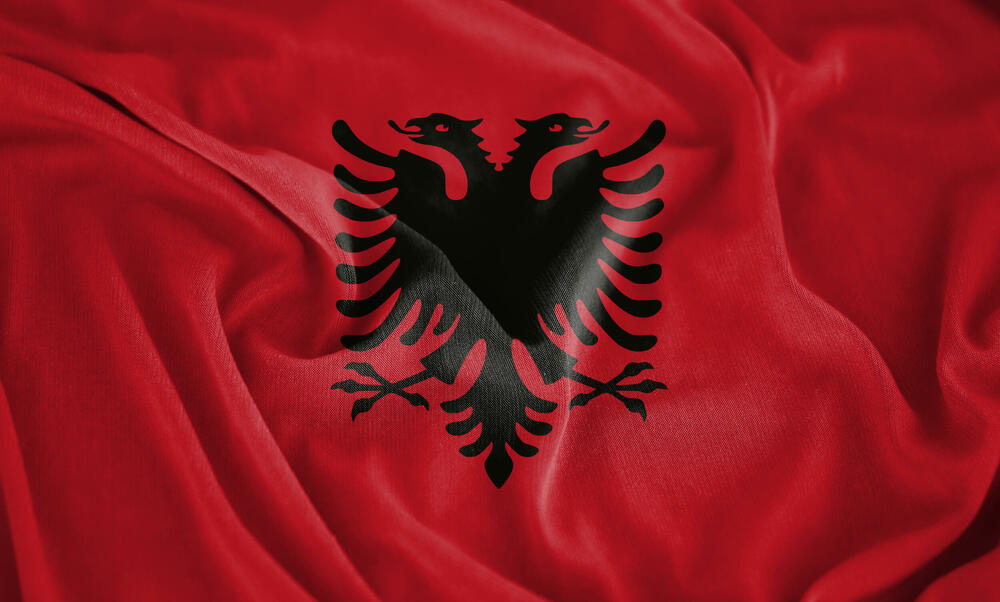 zastava Albanije