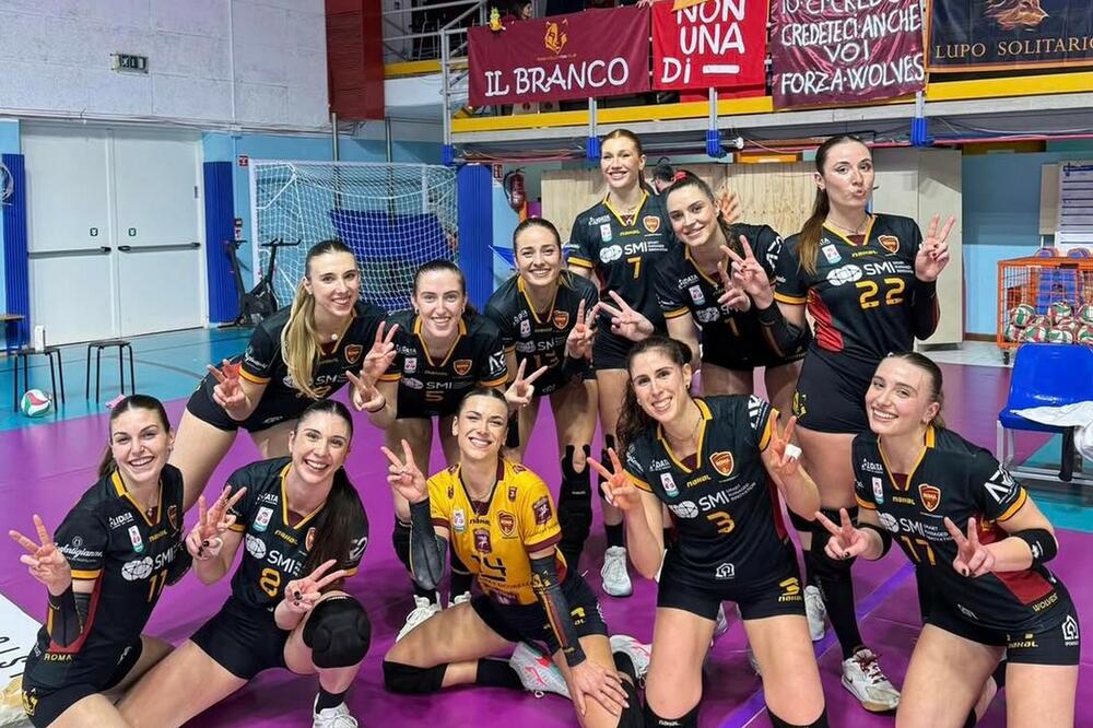 Odbojkašice Rome, Foto: Instagram/romavolleyclub_femminille
