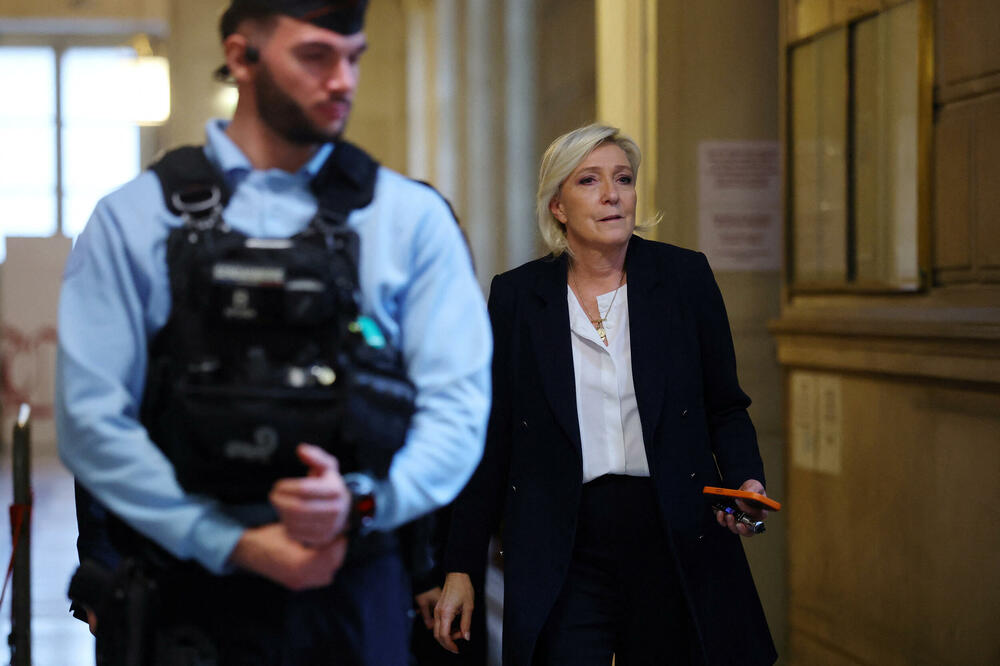 Le Pen u sudu, Foto: Reuters