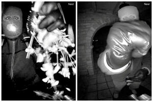 Vlasti objavile snimak: Naoružani, maskirani muškarac ispred kuće...