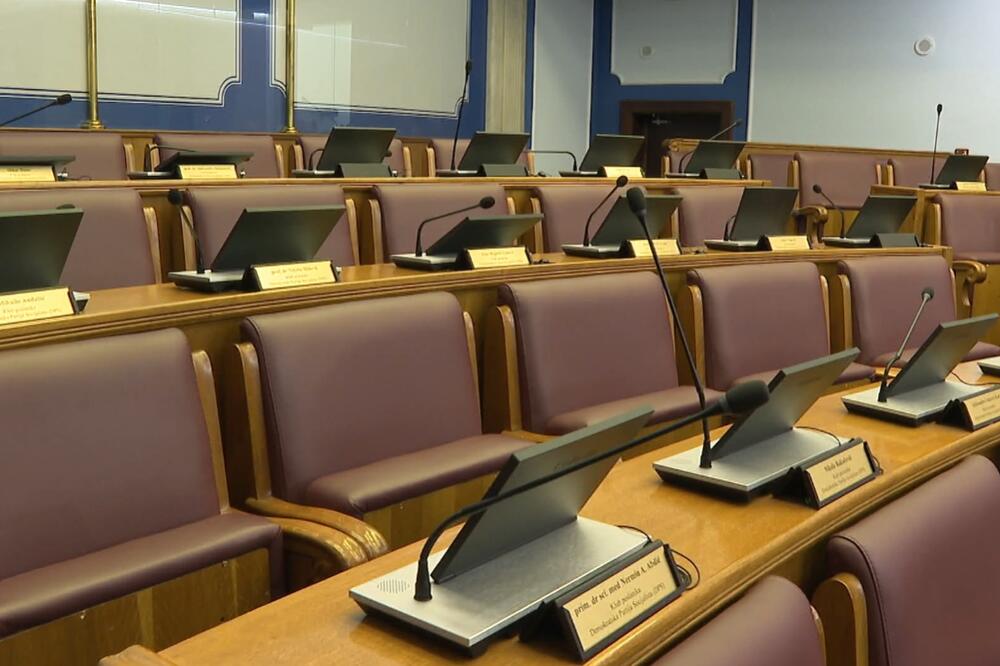 Detalj iz Skupštine Crne Gore, Foto: Screenshot/TV Vijesti