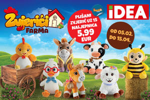 Zvjerići Farma - Novo izdanje projekta u IDEA prodavnicama