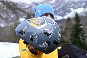 Kraj olimpijskog sna - suspendovan Ukrajinac koji je nosio kacigu...