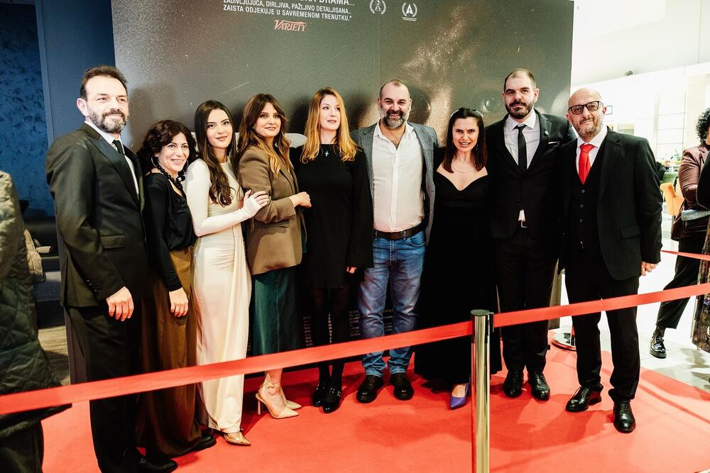 Dio ekipe na premijeri u Podgorici