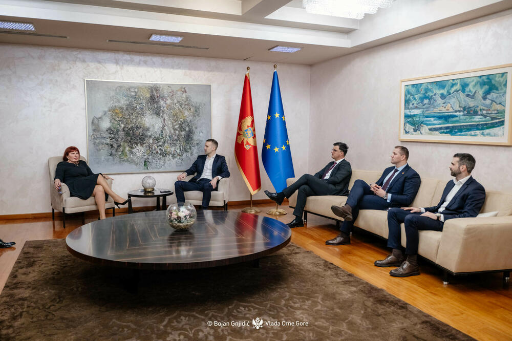 Neko fali - &ldquo;Jako lijep i dobar sastanak&rdquo;: Spajić, Šaranović, Šćepanović i Pavličić, Foto: Bojan Gnjidić/Vlada Crne Gore