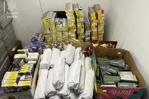 UP: U pretresima na sjeveru države zaplijenjene cigarete, petarde,...