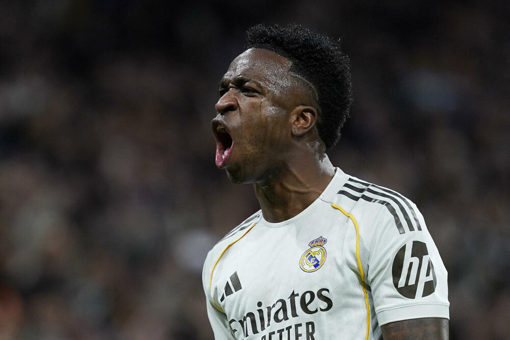 Dva gola iz penala: Visinijus Žunior, Foto: Reuters