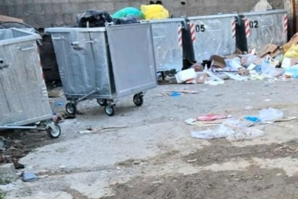 Pomiješan medicinski i komunalni otpad, Foto: CIN-CG