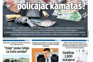 Naslovna strana "Vijesti" za 16. februar 2026.