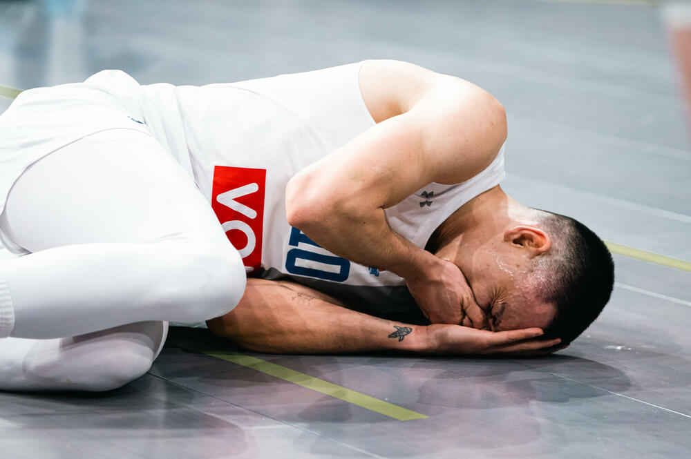 Kapiten Tanasković je tokom prve četvrtine zaradio udarac