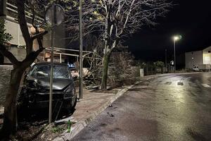 Novi udes u Kozaračkoj ulici u Podgorici: automobil udario u...