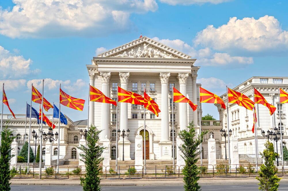 Zgrada Vlade Sjeverne Makedonije u Skoplju, Foto: Shutterstock