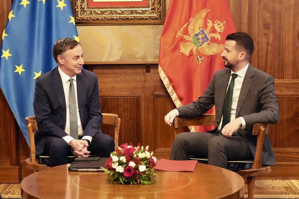 Mekalister i Milatović, Foto: Kancelarija za odnose s javnošću predsjednika Crne Gore