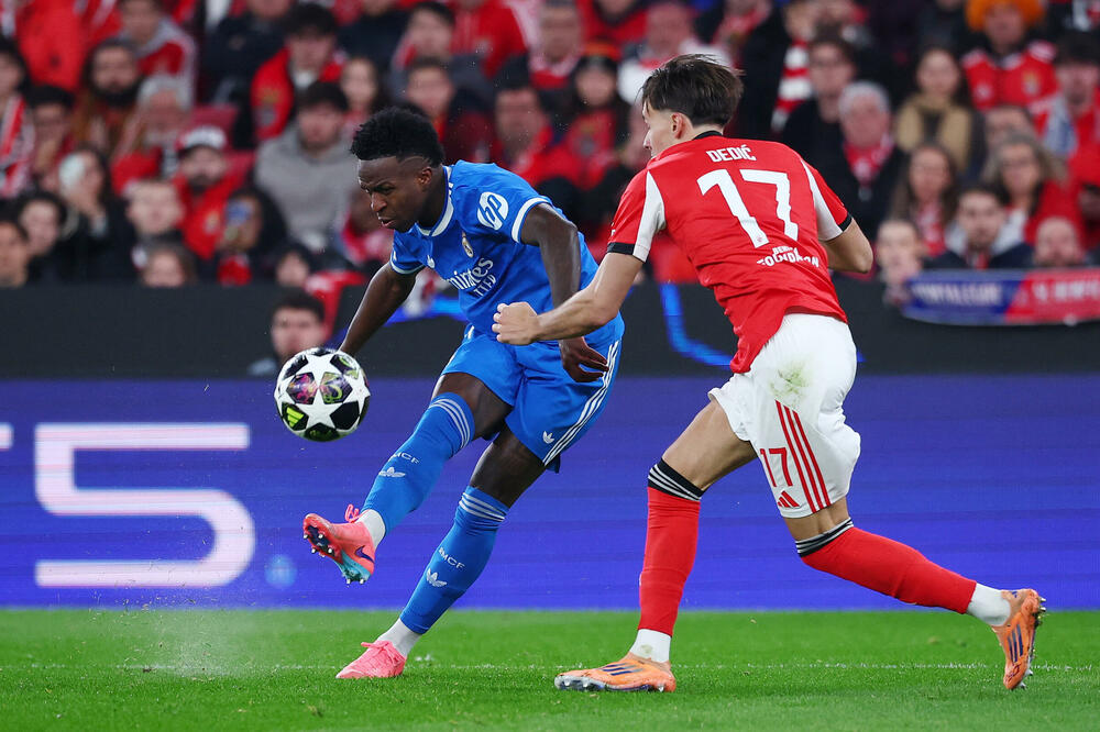 Trenutak magije: Vinisijus postiže gol za pobjedu, Foto: Reuters