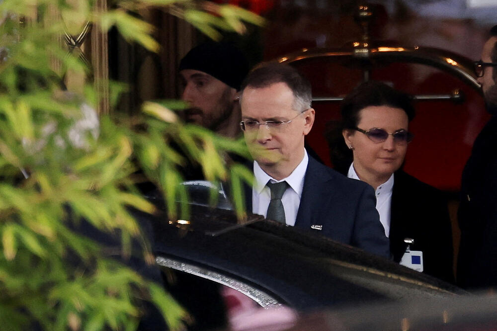 Medinski napušta hotel "Interkontinental", Foto: Reuters