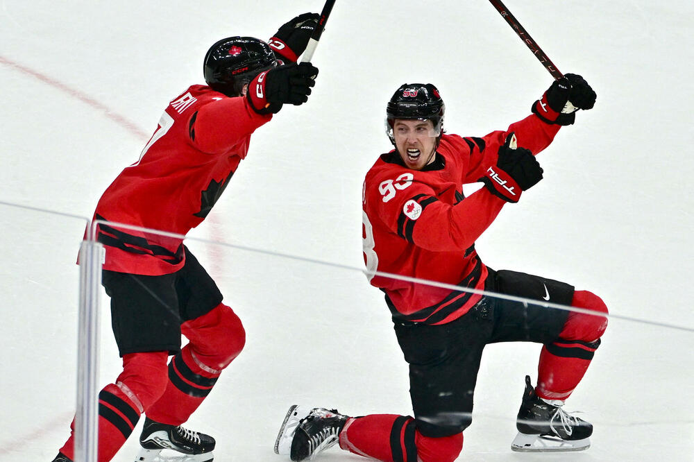 Slavlje hokejaša Kanade, Foto: Reuters