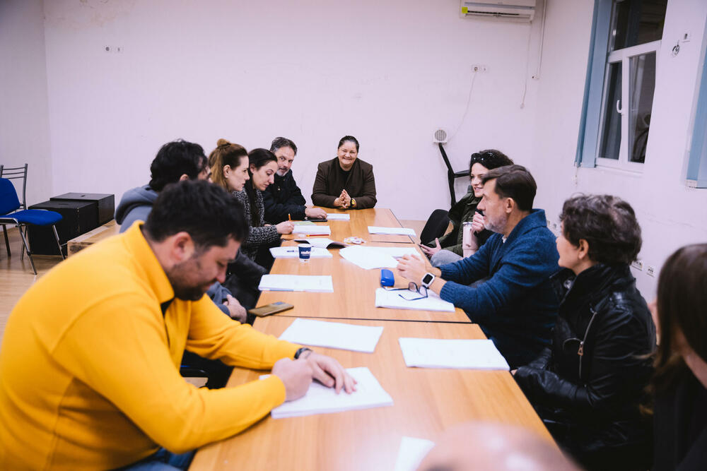 Sa jedne od prvih proba za predstavu