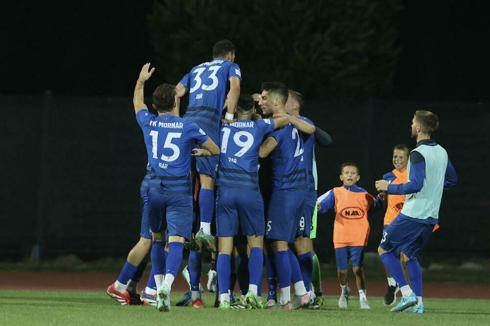 Mornar je drugi na tabeli i polufinalista Kupa, Foto: FSCG