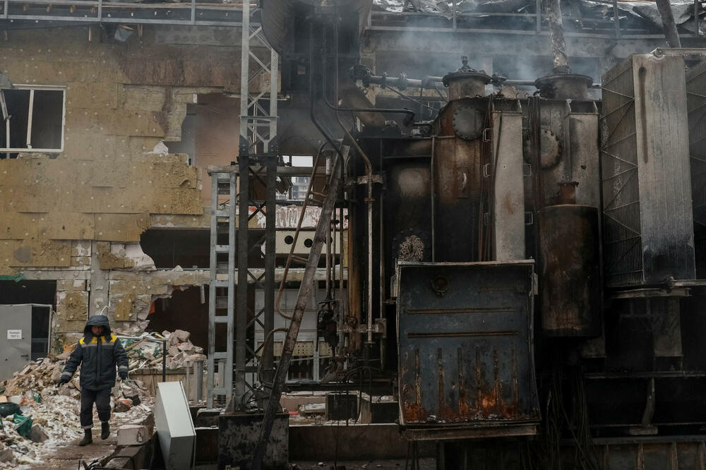 Detalj iz Odese nakon ruskog napada dronovima i raketama, Foto: Rojters