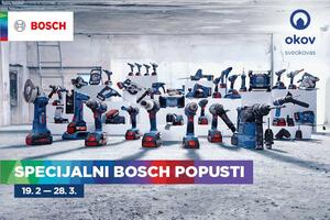 Moćni Bosch alati po posebnim cijenama u Okovu