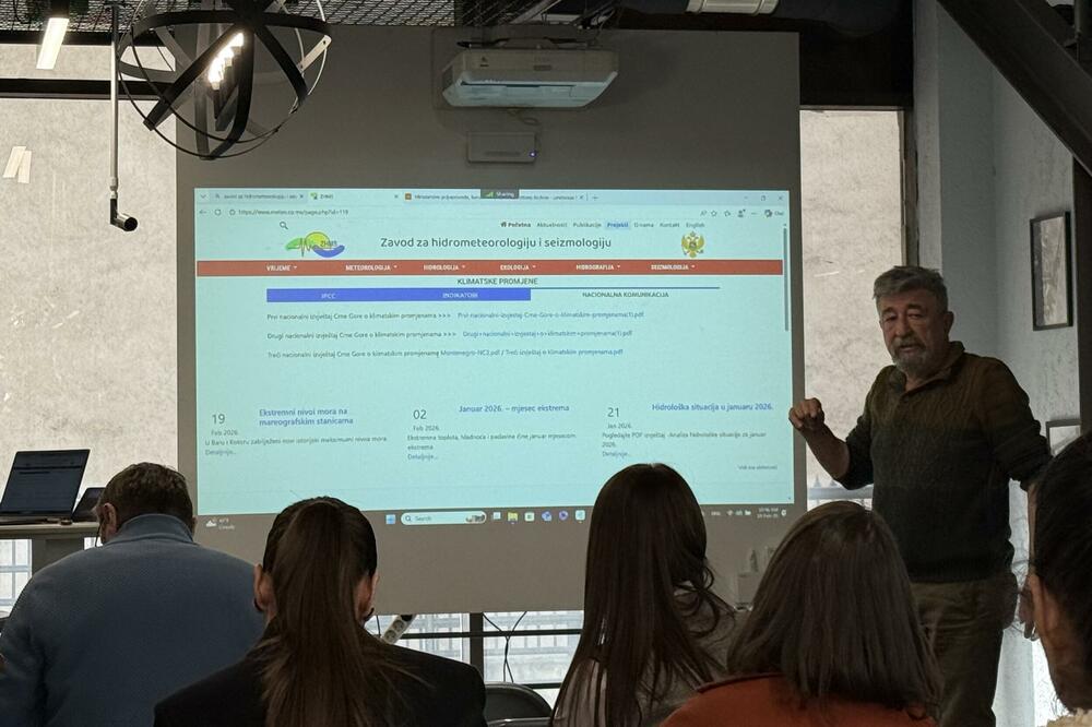 Tokom predstavljanja programa, Foto: Nikola Saveljić