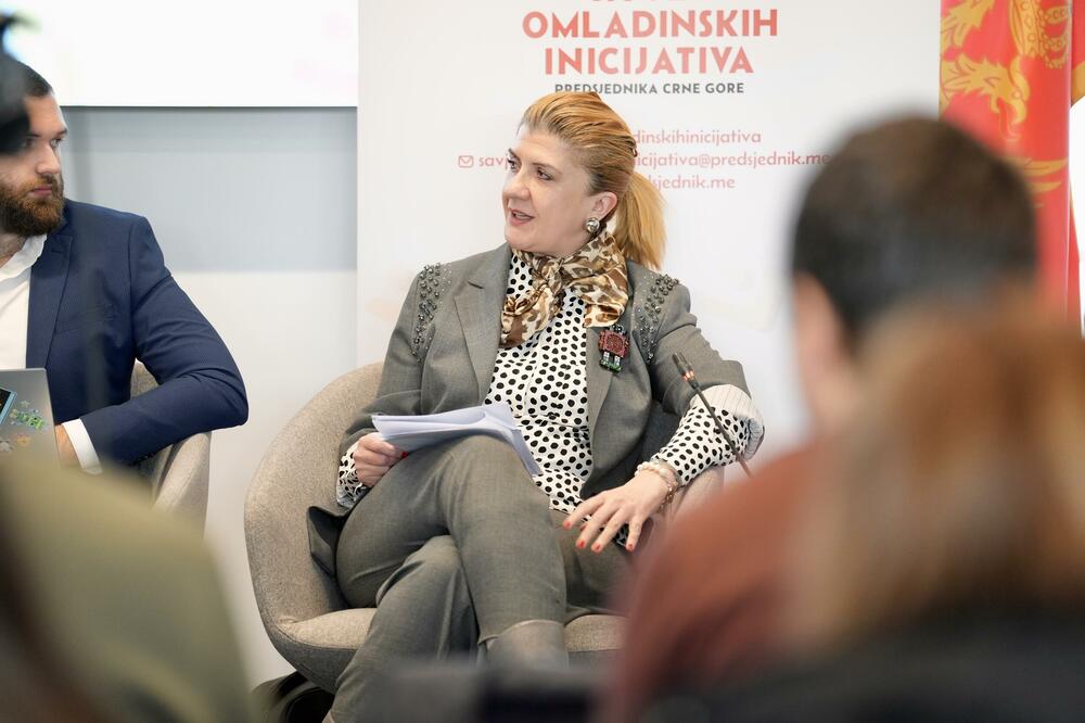 Tatjana Ćalasan, Foto: Savjet omladinskih inicijativa Predsjednika Crne Gore