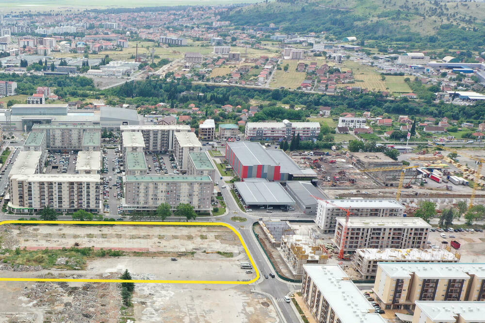 Parcela na kojoj je planirana gradnja školskog objekta, Foto: gov.me