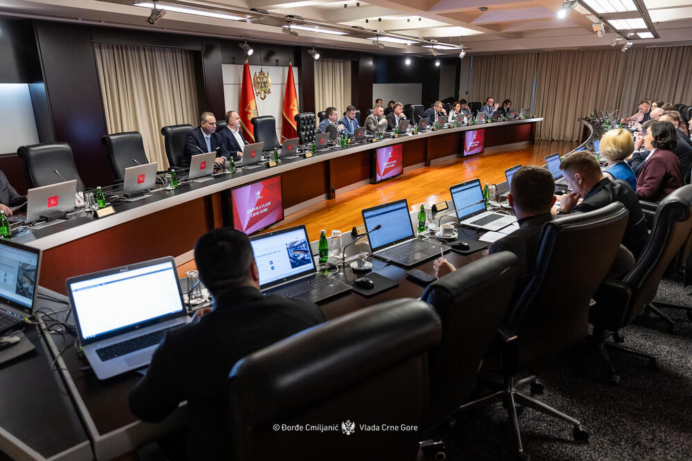 Sa 112. sjednice Vlade Crne Gore, Foto: Đorđe Cmiljanić