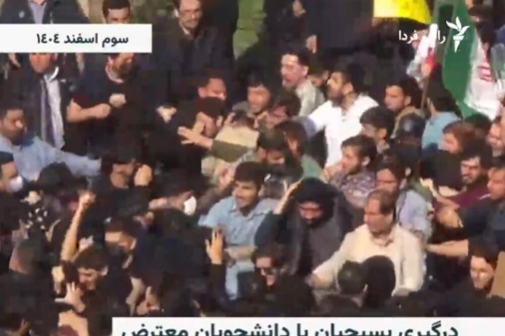 Detalj sa jednog video snimka, Foto: x.com/RadioFarda_