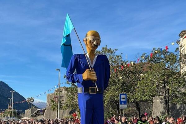 Na karnevalu u Kotoru spaljen Miron Tribulus zvani Pirun: "Do...