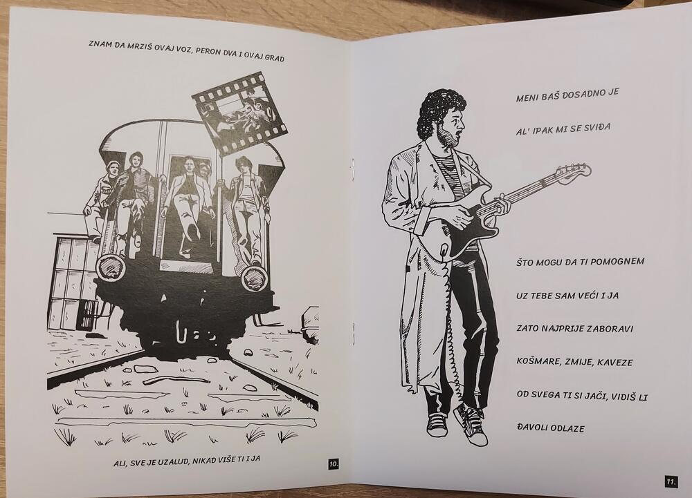 <p>Album na vinilu, strip, dokumentarni film i spot za pjesmu, sve pod simboličnim nazivom &ldquo;S felerom rođeni&rdquo; promovisani su u Nikšićkom pozorištu, u čast kultnog rok benda</p>