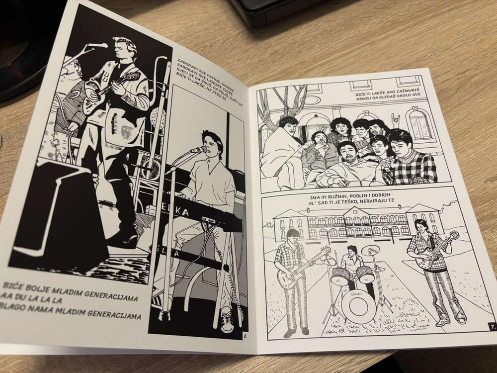 <p>Album na vinilu, strip, dokumentarni film i spot za pjesmu, sve pod simboličnim nazivom &ldquo;S felerom rođeni&rdquo; promovisani su u Nikšićkom pozorištu, u čast kultnog rok benda</p>