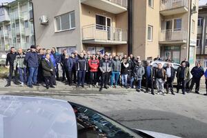 Članovi pljevaljskog NSD-a protestovali zbog odbijanja dijela...