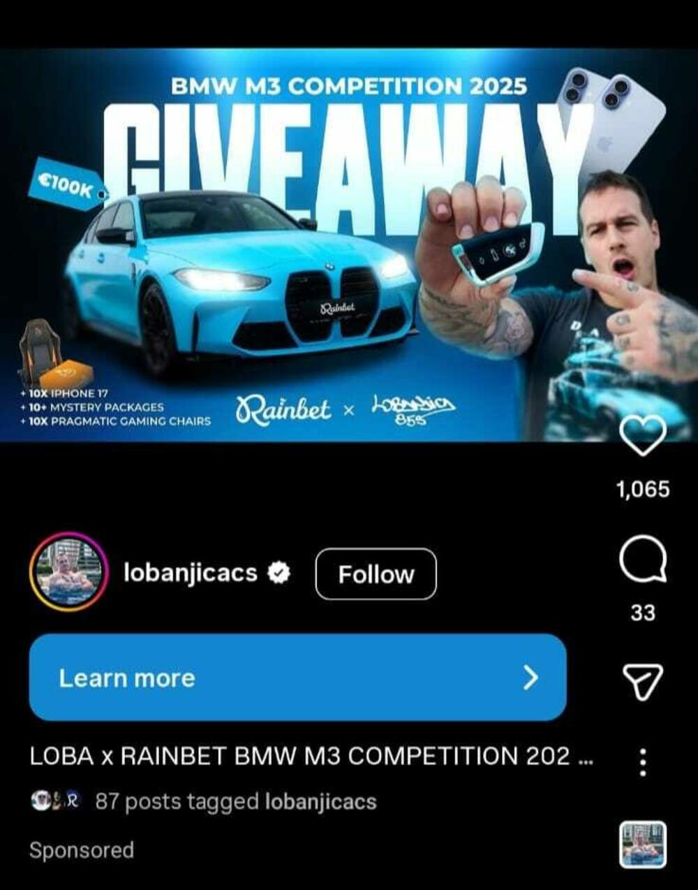 Sajt iz Kurasaoa anagažuje infuensere iz Crne Gore da ga reklamiraju