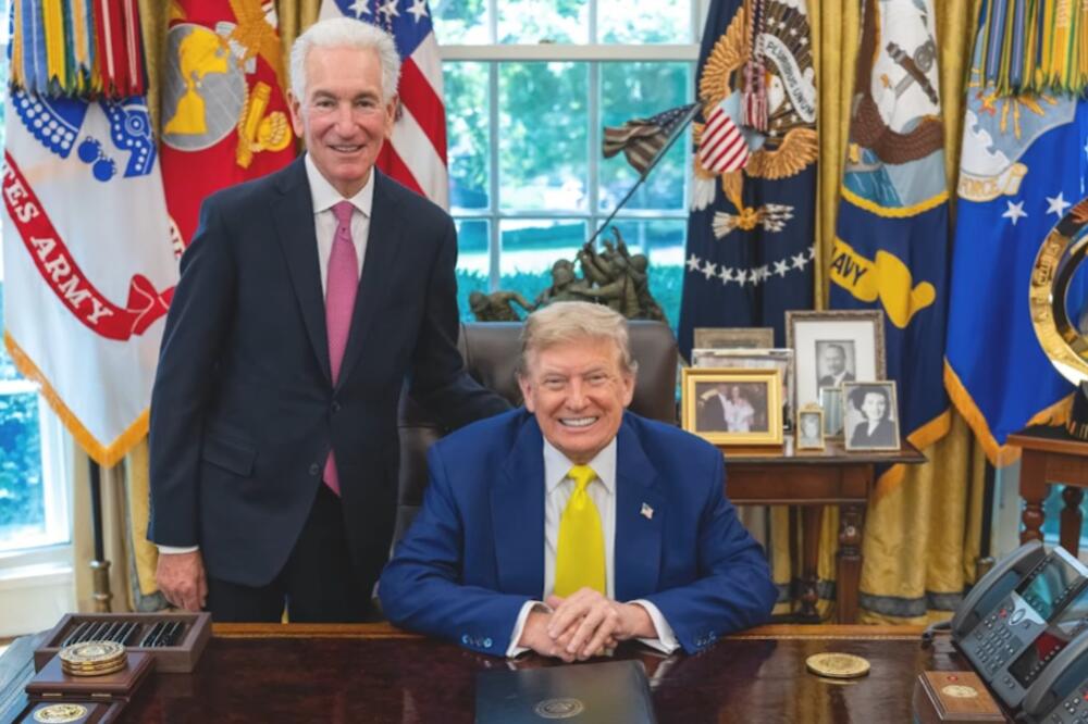 Kušner i predsjednik SAD Donald Tramp, Foto: Screenshot/Youtube