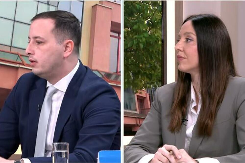 Jovović i Vujović, Foto: Screenshot/TV Vijesti