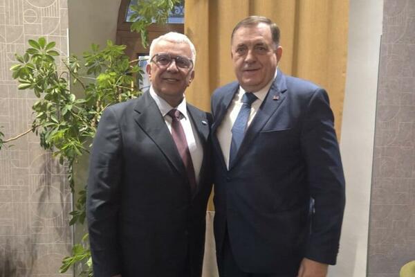 Mandić razgovarao sa Dodikom: Granice nisu prepreka za kulturno i...