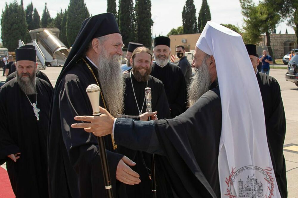 Hoće li Mitropolija nakon maja imati nadležnost nad Bokom: Joanikije i Porfirije, Foto: MCP
