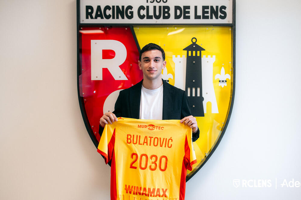 Leka i Bulatović, Foto: Racing Club de Lens