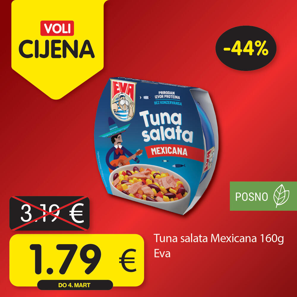 <p><em>Širok izbor proizvoda po najpovoljnijim cijenama na tržištu u svim Voli i Naš diskont marketima.</em></p>