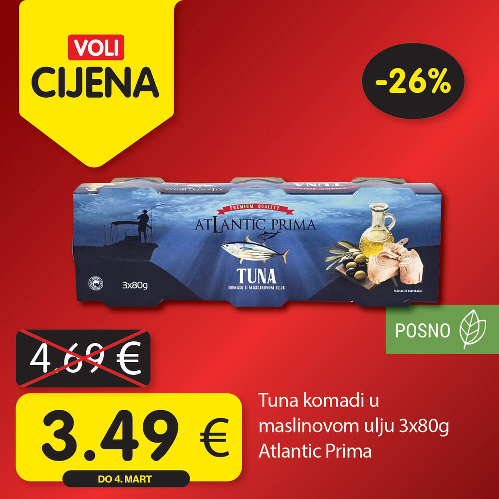 <p><em>Širok izbor proizvoda po najpovoljnijim cijenama na tržištu u svim Voli i Naš diskont marketima.</em></p>