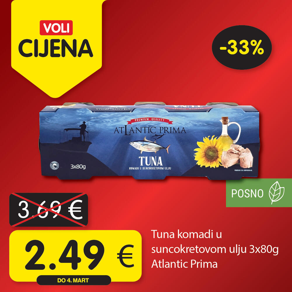<p><em>Širok izbor proizvoda po najpovoljnijim cijenama na tržištu u svim Voli i Naš diskont marketima.</em></p>