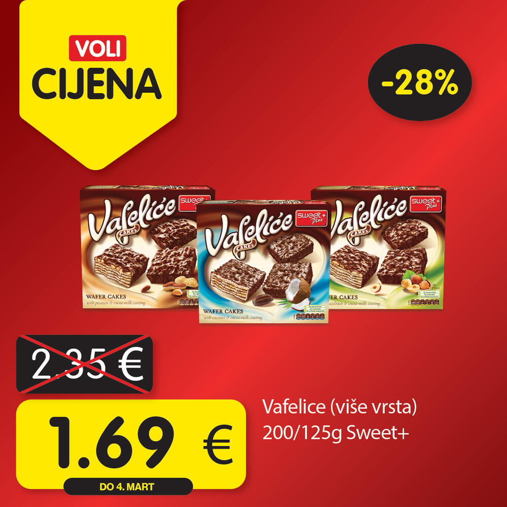 <p><em>Širok izbor proizvoda po najpovoljnijim cijenama na tržištu u svim Voli i Naš diskont marketima.</em></p>