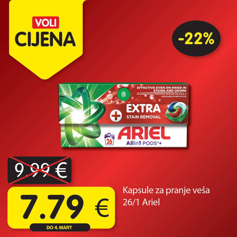 <p><em>Širok izbor proizvoda po najpovoljnijim cijenama na tržištu u svim Voli i Naš diskont marketima.</em></p>